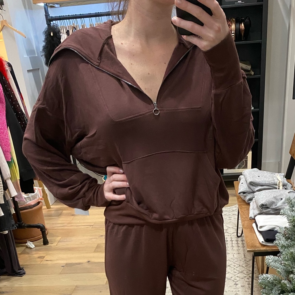 LNA pullover - Beverly zip up